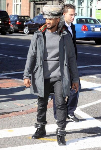 SPOTTED Usher TAKES A Morning Stroll With Grace Miguel, DEALS With ... photo